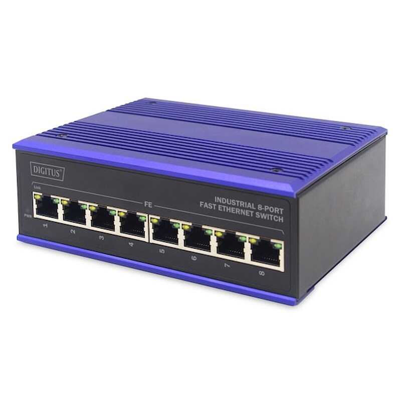 Digitus DN-651108 Network Switch Unmanaged Gigabit Ethernet (1000 Mbps)