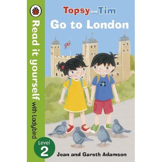 Topsy and Tim: Go to London - Read it yourself with Ladybird image 0