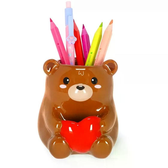 Μολυβοθήκη Κεραμική Legami Teddy Bear image 1