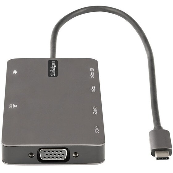 USB Hub Startech DKT30CHVSDPD USB-C με 9 θύρες - Γκρι image 3
