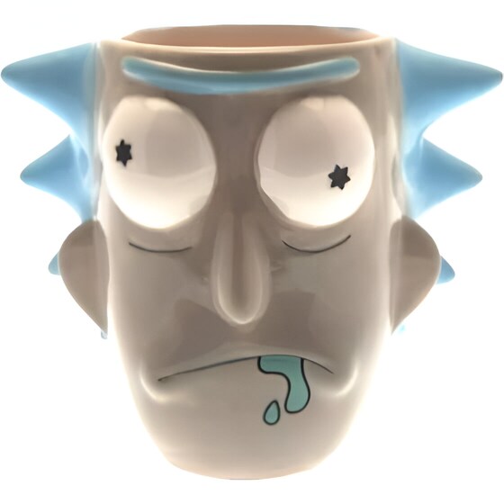 Κούπα 3D Rick and Morty Κεραμική 500 ml - Rick Sanchez image 1