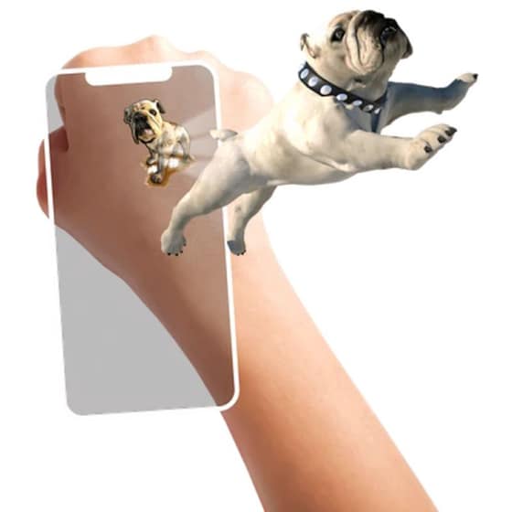 Holotoyz - Pet Party Augmented Reality Τατουαζ Επαυξημένης Πραγματικότητας Που Ζωντανεύουν Σε Κινούμενα Σχέδια image 2