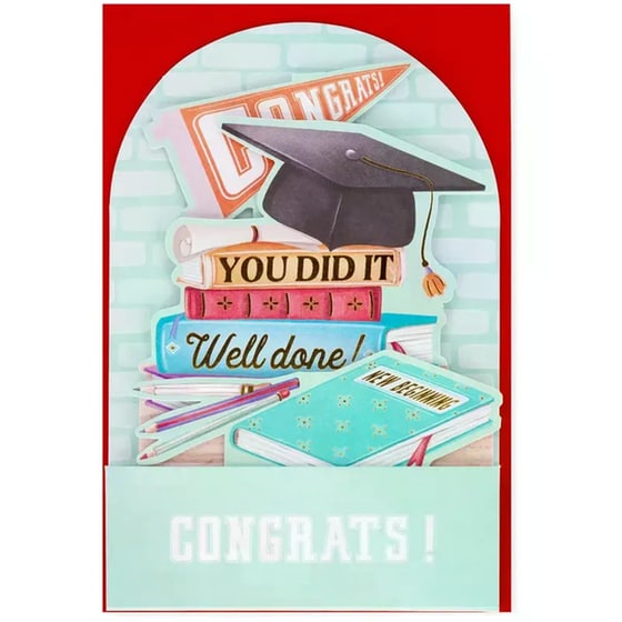 Ευχετήρια&nbsp;Κάρτα Legami&nbsp;Pop-Up&nbsp;Graduation&nbsp;Books&nbsp;L image 0