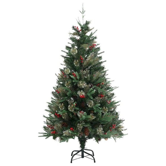 Χριστουγεννιάτικο Δέντρο VidaXL Στολισμένο 1.5m - Πράσινο image 0