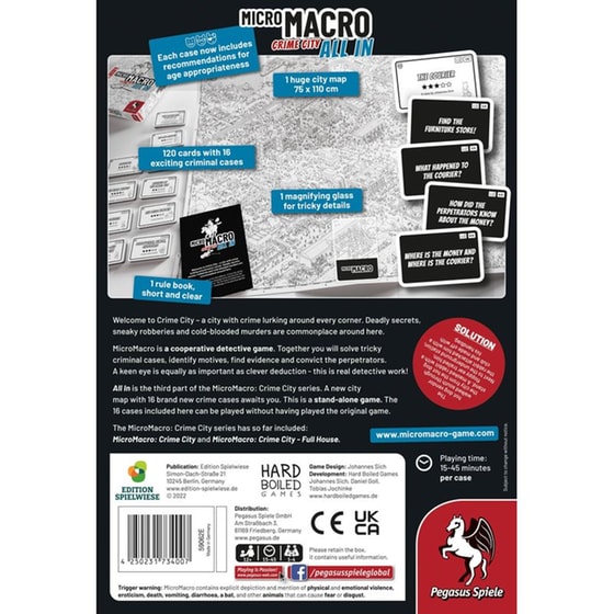 Επιτραπέζιο Παιχνίδι Micromacro: Crime City 3 – All in image 3