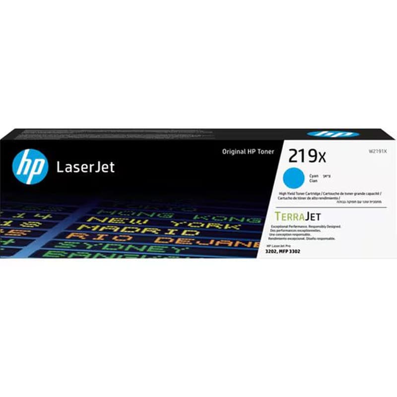 HP Τόνερ HP W2191X - Cyan