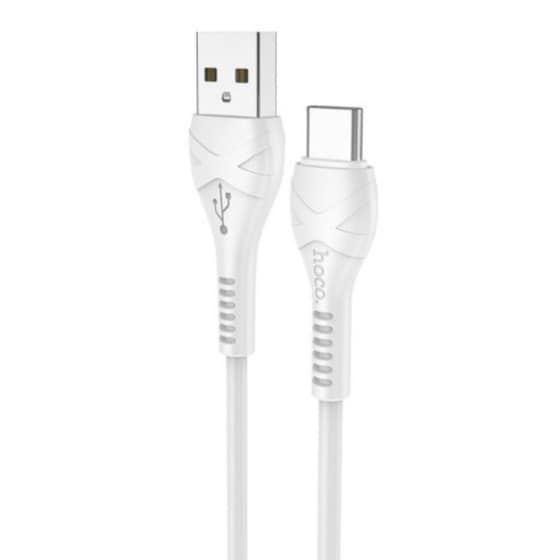 Καλώδιο δεδομένων Hoco X37 Cool Power Usb to Usb-C 3A 1m + Δωρο Touchpen - White image 0