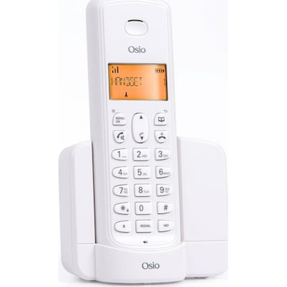 Ασύρματο Τηλέφωνο Osio OSD-8910W - White image 1