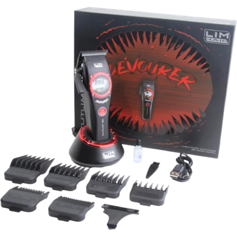 LIM HAIR Επαγγελματική Κουρευτική Μηχανή LIM HAIR Devourer 4007110110 Μαύρο