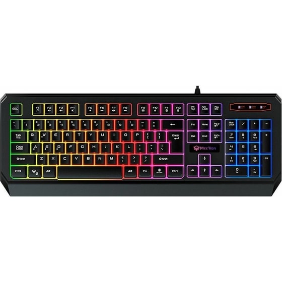 Meetion K9320 Gaming Ενσύρματο Πληκτρολόγιο με RGB φωτισμό (US) image 0
