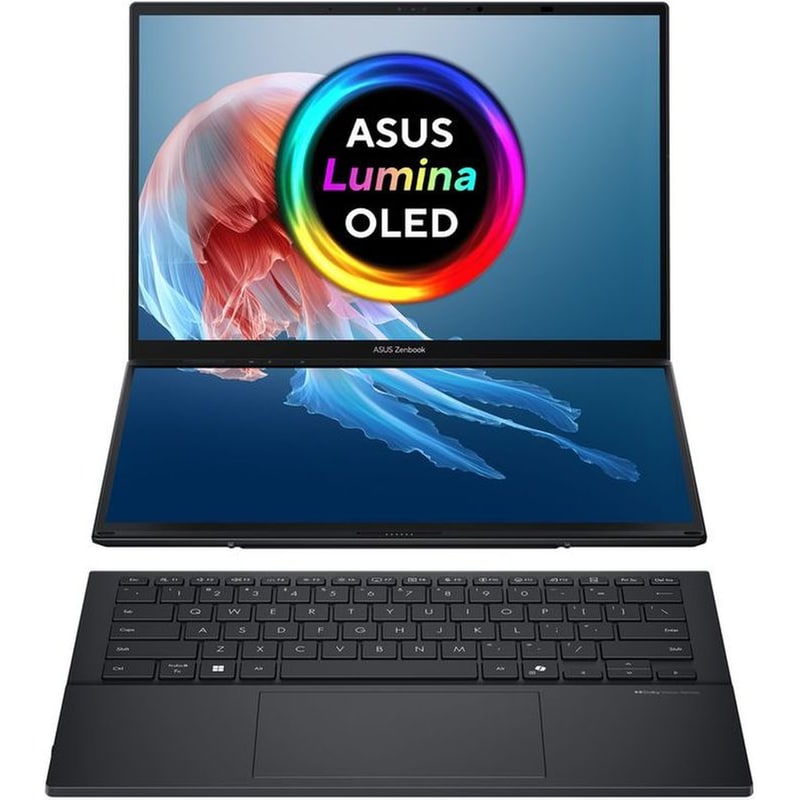 ASUS Asus Zenbook Duo OLED UX8406CA-OLED-PZ068X 14 3K OLED (Core Ultra 9-285H/32GB/2TB SSD/Arc Graphics/Win11Pro) Laptop