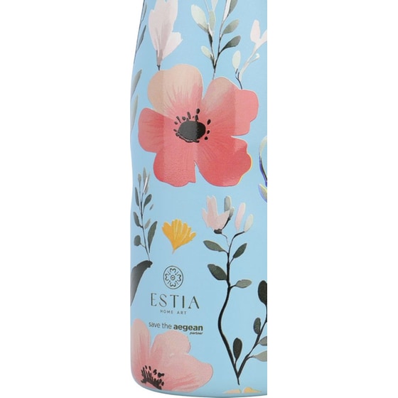 Μπουκάλι Θερμός Estia Home Art Travel Flask Save the Aegean Sky Garden 500ml image 1