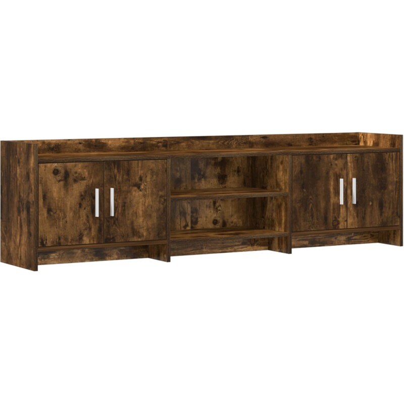 Έπιπλο Τηλεόρασης VidaXL 168 x 33 x 47 cm - Καπνιστή Δρυς