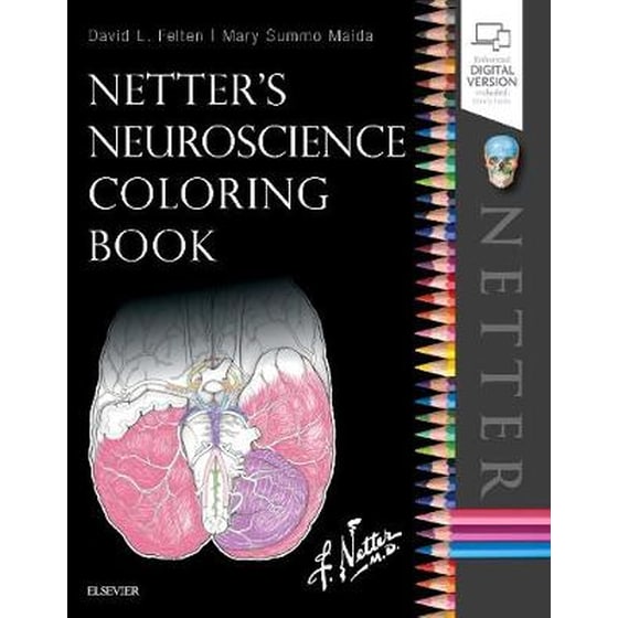 Netter's Neuroscience Coloring Book image 0