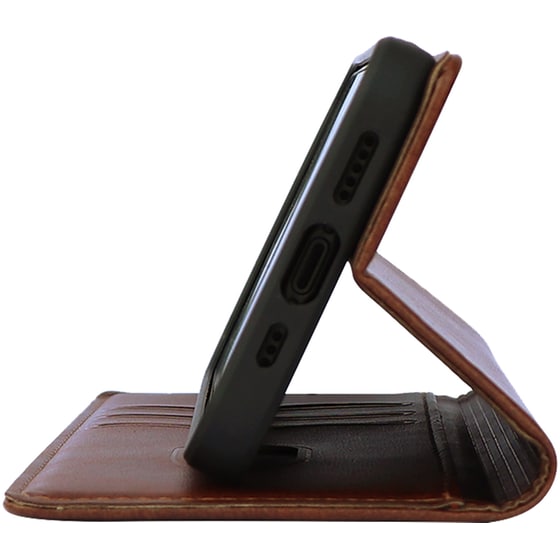 Θήκη Apple iPhone 14 - Sonique Vintage Magnet Book - Καφέ image 3