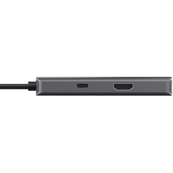 Trust Dalyx USB Hub 6 σε 1 USB-C - Ασημί image 5