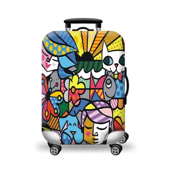 Κάλυμμα Βαλίτσας Amber Small Picasso image 0