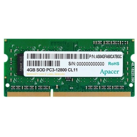 Apacer AS04GFA60CATBGJ DDR3 1600MHz (1x4GB) image 0