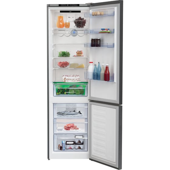 BEKO RCNA406I40XBRN Total No Frost 362 Lt Μαύρο Ψυγειοκαταψύκτης image 3