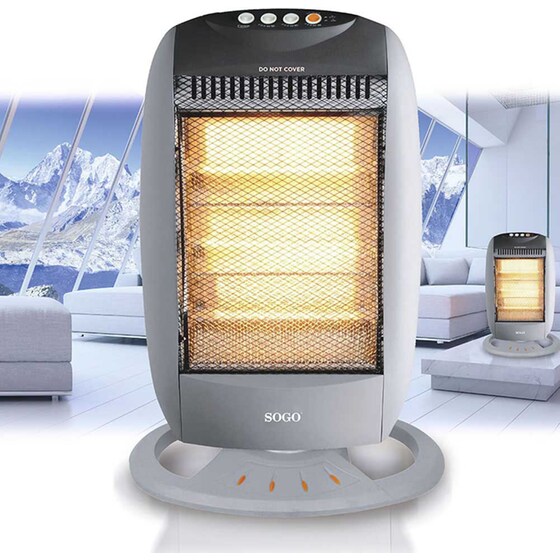 Σόμπα Αλογόνου SOGO CAL-SS-18223 1200W image 1