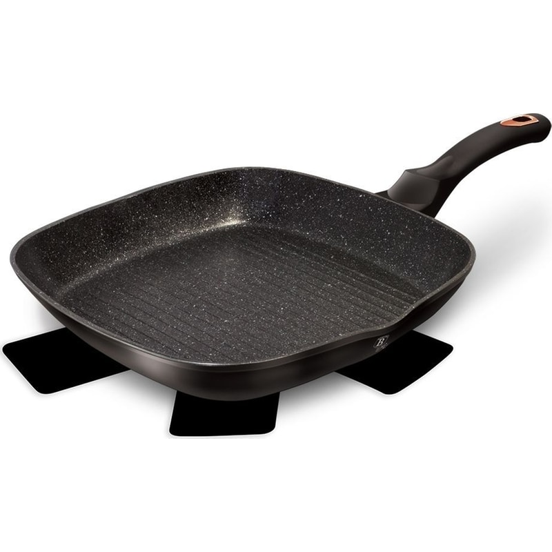 Αντικολλητικό Τηγάνι BERLINGER HAUS BH-1636N 28 cm Μαύρο