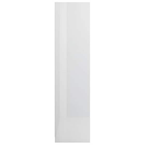 Vidaxl Ντουλάπα Γυαλιστερό Λευκό 100 X 50 X 200 Εκ. Από Μοριοσανίδα image 5