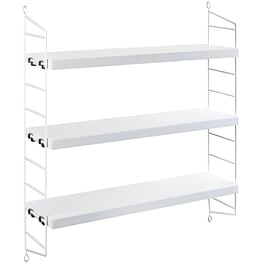 Ραφιέρα Next από Μέταλλο 60x15x50 cm - Λευκό