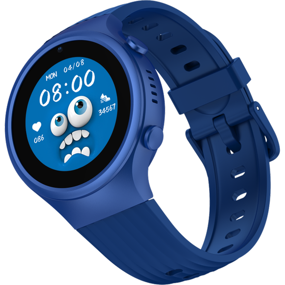 Smartwatch Kiddoboo x Lagenio WatchMe 4G K5 - Blue + Black Strap image 2