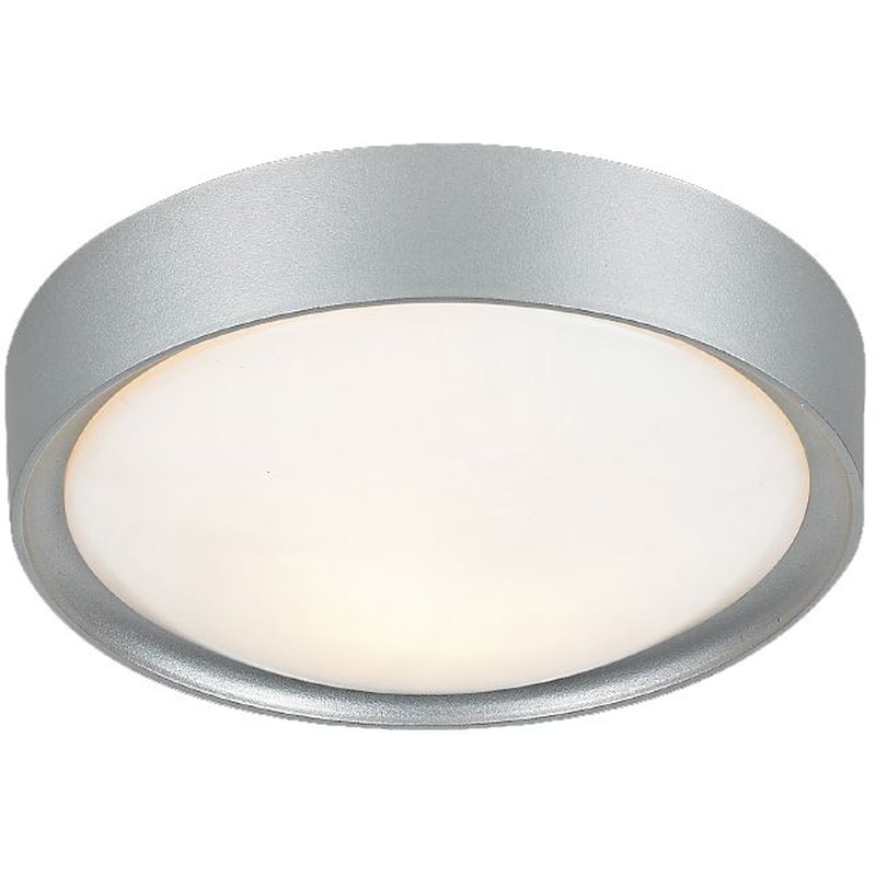 ACA DECOR Φωτιστικό Πλαφονιέρα Aca Decor Valletta Dl250l - Ασημί