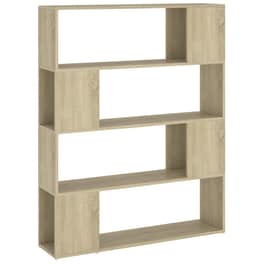 Βιβλιοθήκη VidaXL από Μοριοσανίδα 100x24x124 cm - Δρυς/ Sonoma
