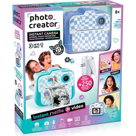 Photo Creator Φωτογραφική Μηχανή Instant Camera 12MP 4 Σχέδια - Τυχαία Επιλογή Σχεδίου image 1