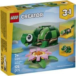 LEGO® Creator Turtle with a Water Lily Flower (31377)