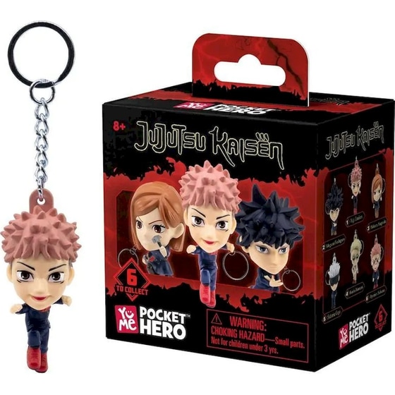 Φιγούρα Yume Jujutsu Kaisen Pocket Hero Keychain Blind Box - Τυχαία Επιλογή image 1