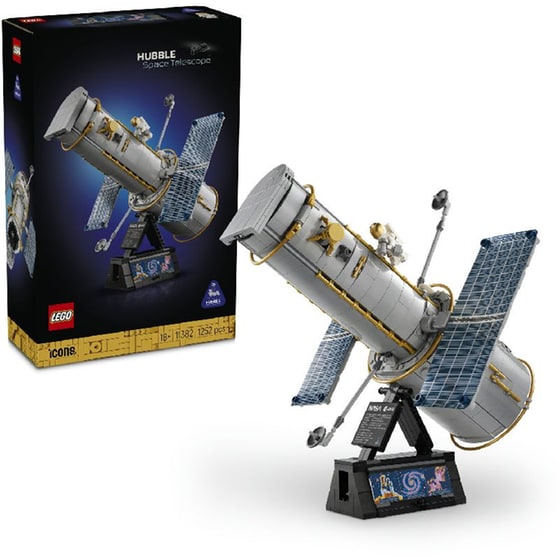 LEGO® Icons Hubble Space Telescope - Science Decor Set (11382) image 6