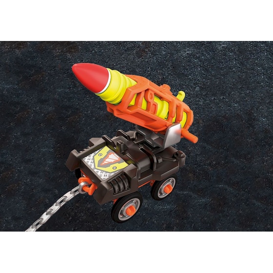 PLAYMOBIL® Dino Rise Μαχητές με όχημα μεταφοράς πυραύλων (70929) image 3