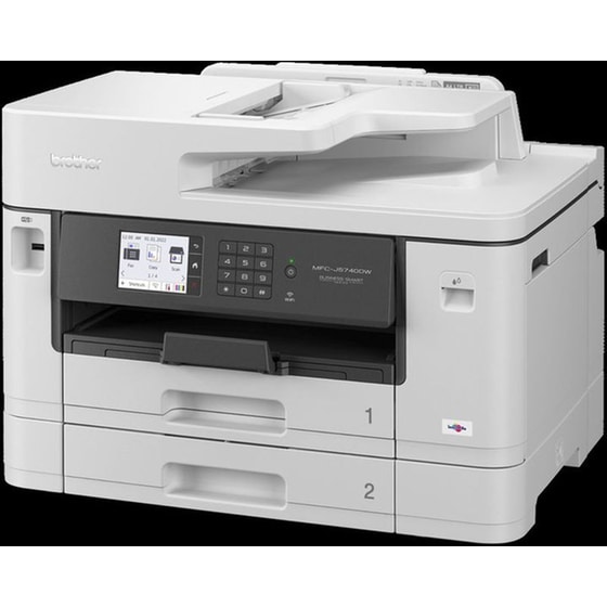 Brother MFC-J5740DW Έχρωμο Πολυμηχάνημα Inkjet Α4 με WiFi - Λευκό image 2