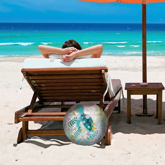 Φουσκωτή Μπάλα Παραλίας Legami 3D Sea Turtle - Μπλε image 4