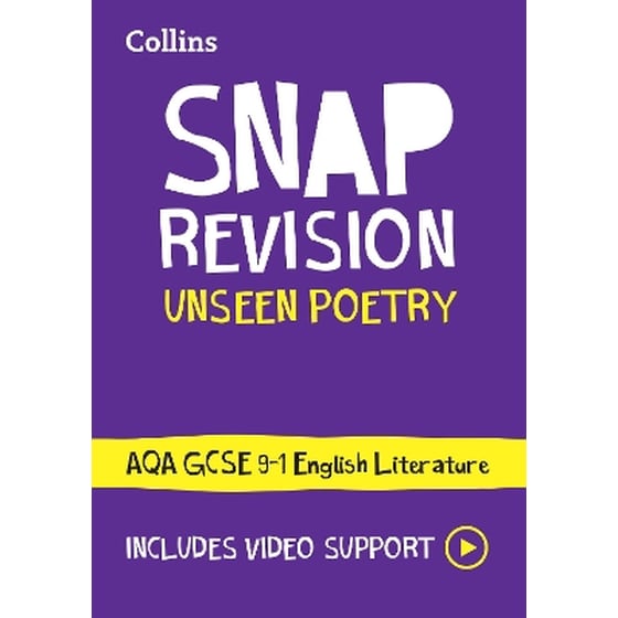AQA Unseen Poetry Anthology Revision Guide image 0