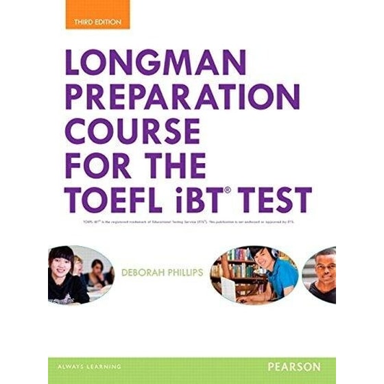 Longman Preparation Course for the TOEFL (R) iBT Test, with MyLab English and online access to MP3 files, without Answer Key image 0