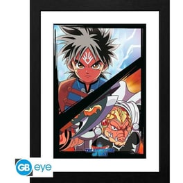 Αφίσα Dragon Quest Dai - Dai Vs Crocodine Κάθετη σε Κάδρο 31x41 cm