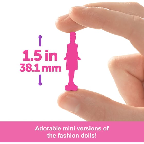 Mattel Barbie: Mini Barbieland - Fashionistas - Βερνίκι (JCP97) image 3