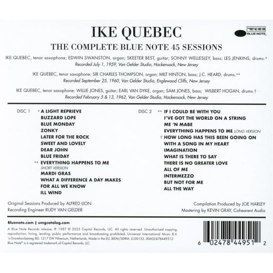 The Complete Blue Note 45 Sessions (Tone Poet) (2CD) image 3