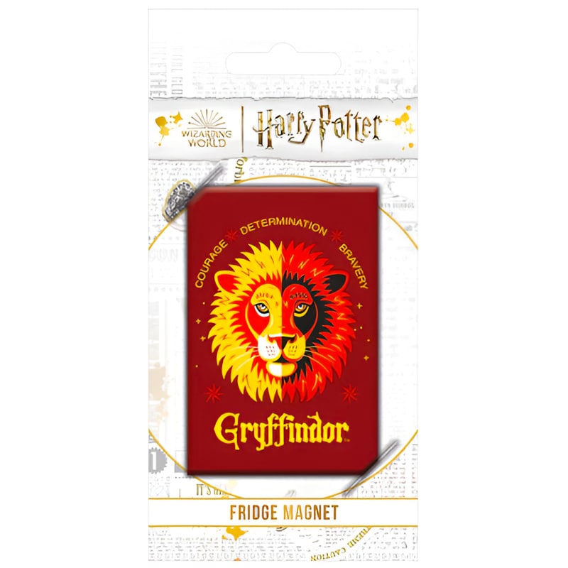 Μαγνητάκι Pyramid Harry Potter Gryffindor - Κόκκινο φωτογραφία