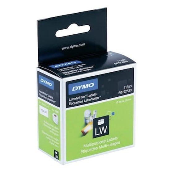 Dymo 11353 Lw Multi Use Label 12x24mm (dymo11353) image 0