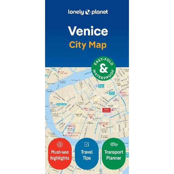 Lonely Planet Venice City Map image 0