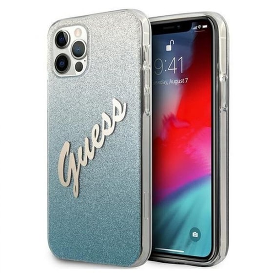 Θήκη Apple iPhone 12 Pro - Guess - Μπλε image 1