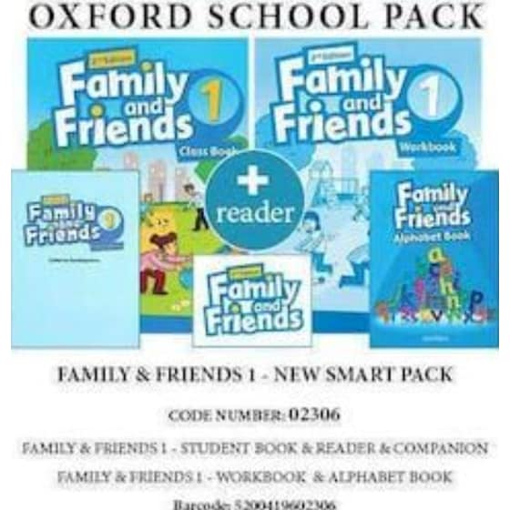 Family And Friends 1 Smart Pack (+Aphabet Book) - 02306 image 0