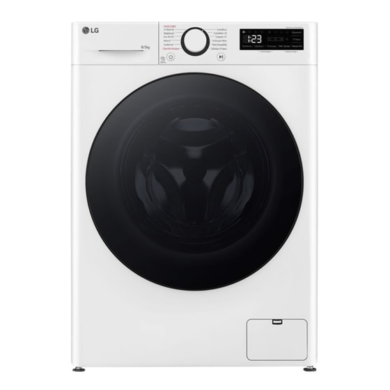 LG D2R50S8TSWB Slim 8kg/5kg 1.200 Στροφές Λευκό Πλυντήριο Στεγνωτήριο image 0