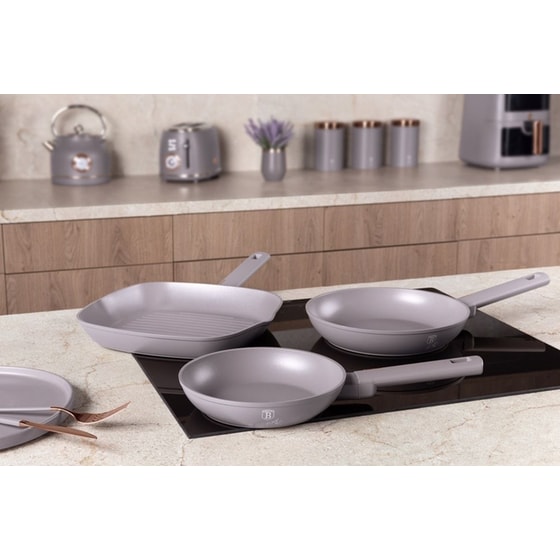 Σετ Τηγάνια BERLINGER HAUS BH-8109 3 τμχ Γκρι image 1