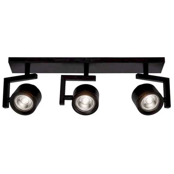 Σποτ Τρίφωτο Viokef Magma 4095101 από Χάλυβα - Μαύρο image 0